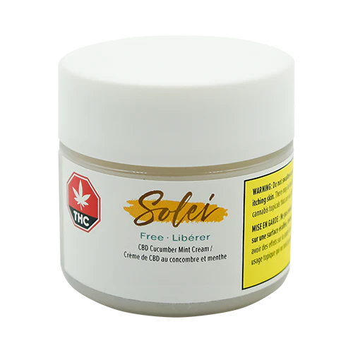 Solei Free Cucumber Mint Cream