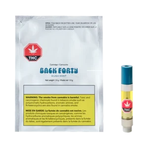 Back Forty Kush Mint 510 Vape Cartridge