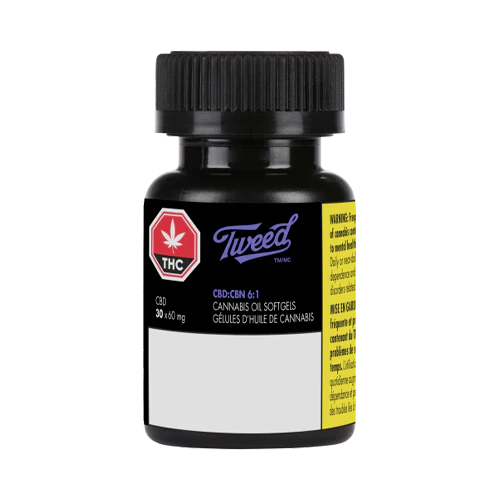 Tweed CBD:CBN 6:1 Capsules