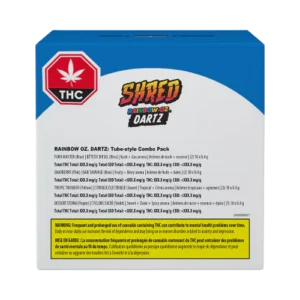 SHRED Rainbow Oz Dartz Pre-Roll